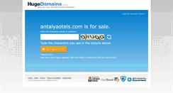 Desktop Screenshot of antalyaotels.com